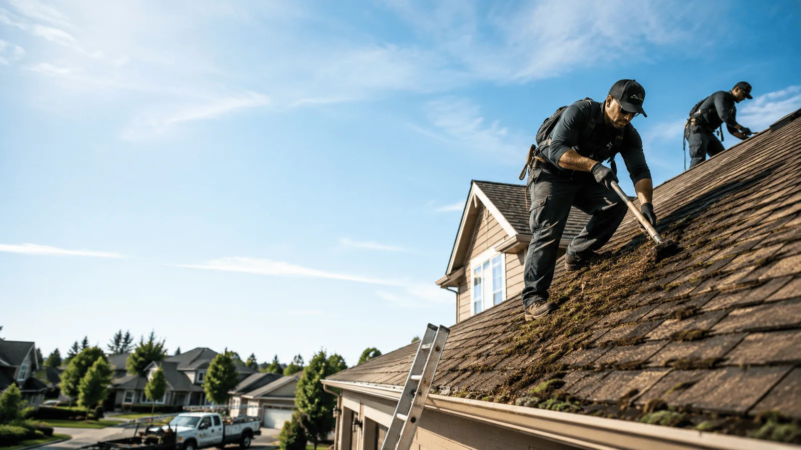 Roof Moss Removal in Vinton, VA near me